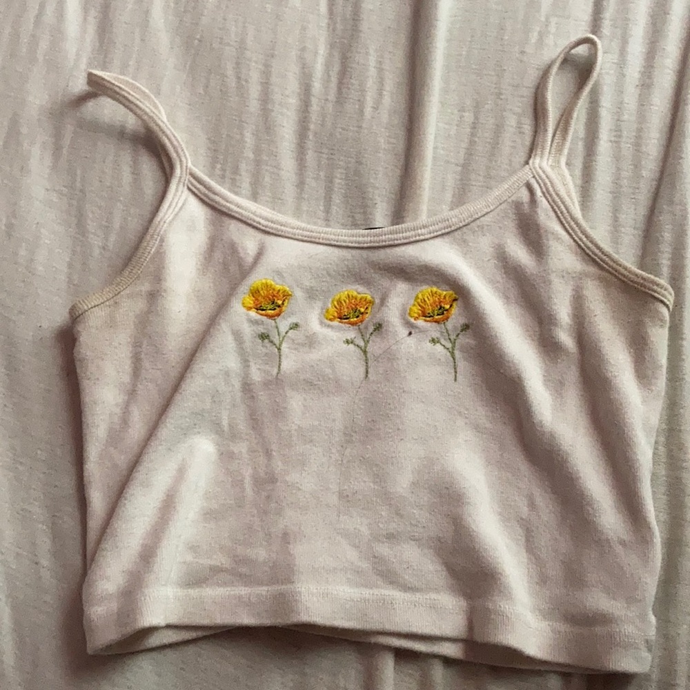 cropped tank top